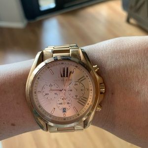 Michael Kors Women’s Rose Gold Bradshaw Watch